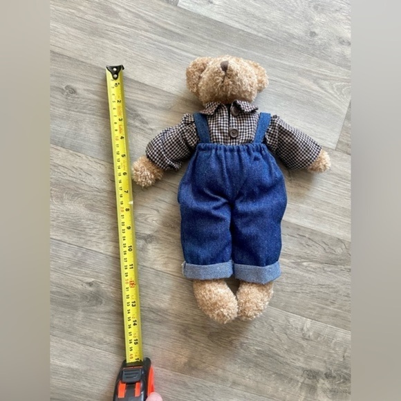 3/55$‎ Russ Teddy Bear malleable legs & arms beige colour collectibles - Picture 4 of 16